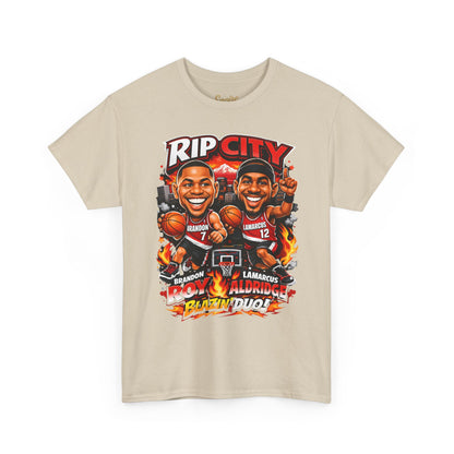 Rip City Basketball T-Shirt — Caricature Trail Blazers Fan Tee