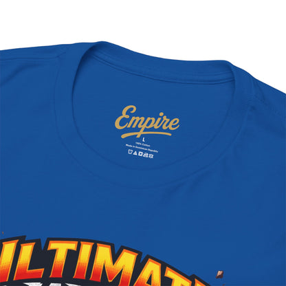 Ultimate Warrior Graphic Tee — Retro Wrestling Mascot T-Shirt