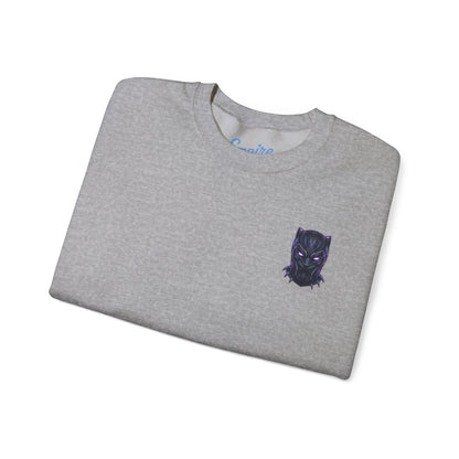 Black Panther Crewneck Sweatshirt — Marvel Black Panther Graphic