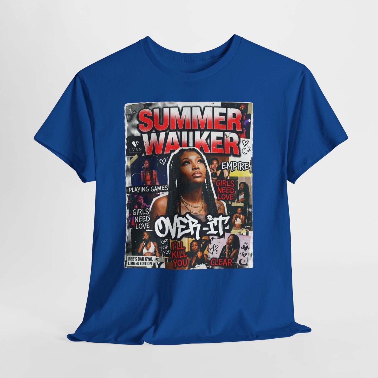 Summer Walker 'Over It' Collage Tee — R&B Artist Graphic T-Shirt