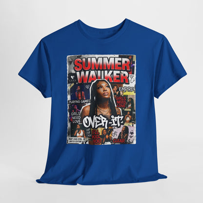 Summer Walker 'Over It' Collage Tee — R&B Artist Graphic T-Shirt