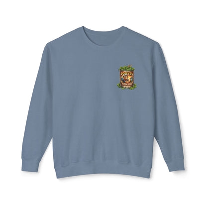 Popeye Graphic Crewneck Sweatshirt — "I Yam What I Yam" Vintage Sailor Tee