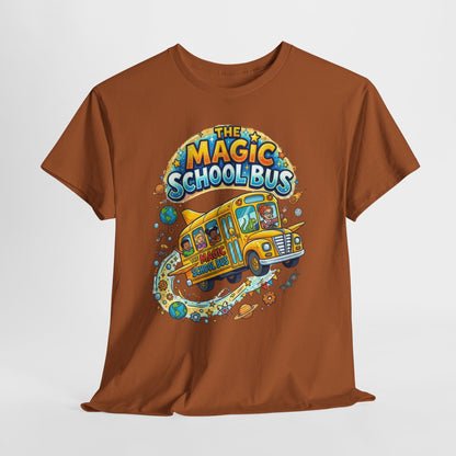 The Magic School Bus T-Shirt – Kids Retro Educational Cartoon Tee