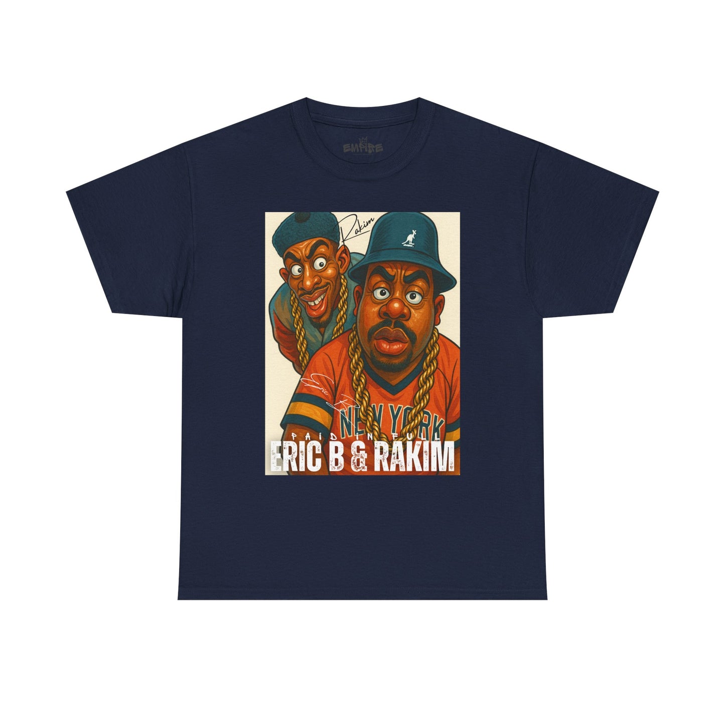"Eric B and Rakim" Vintage Rap Duo Graphic Tee
