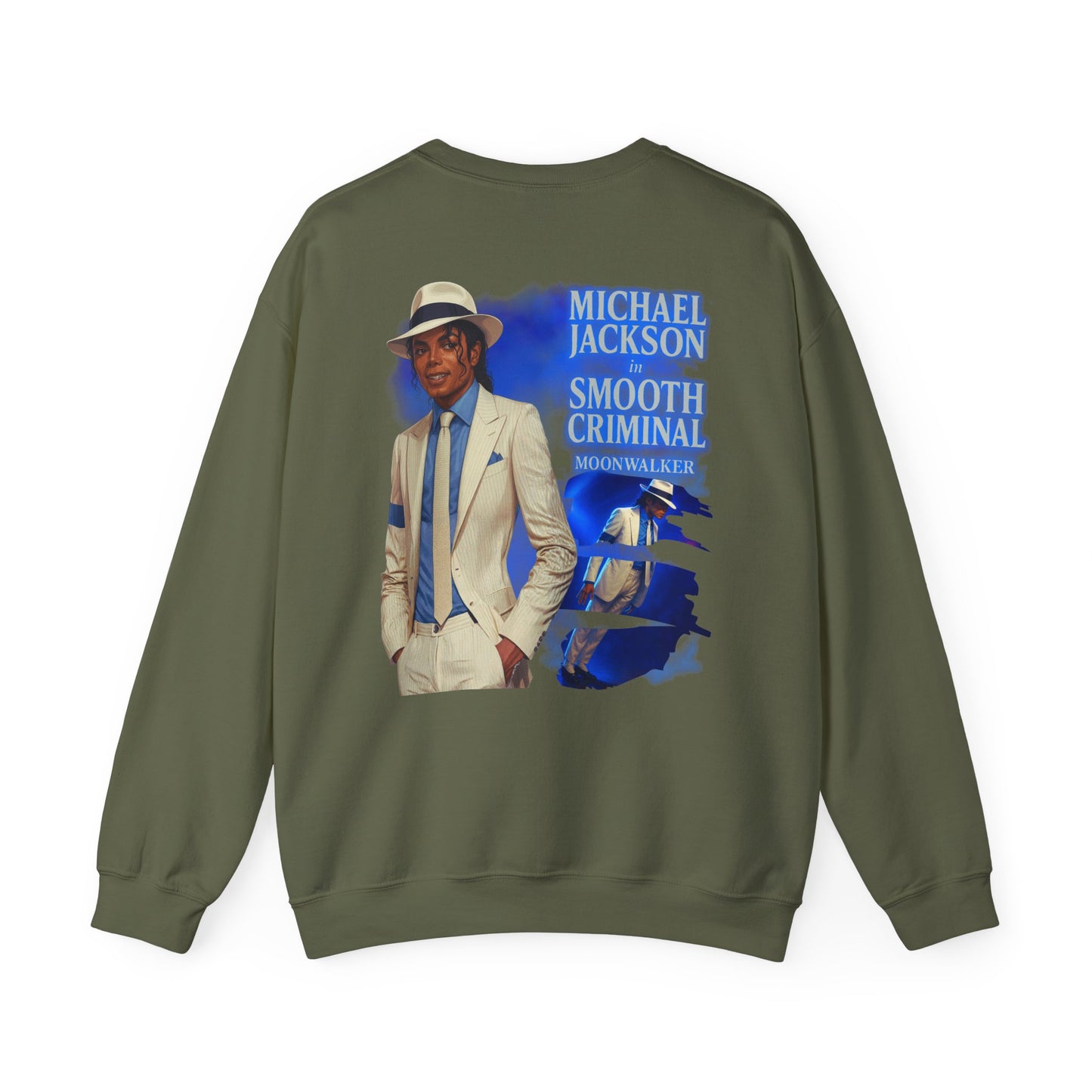 MJ Smooth Criminal Retro Crewneck Sweatshirt