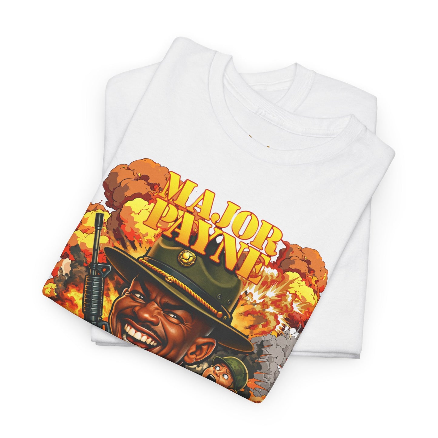 Major Payne Graphic Tee — Vintage Military Comedy Movie Shirt