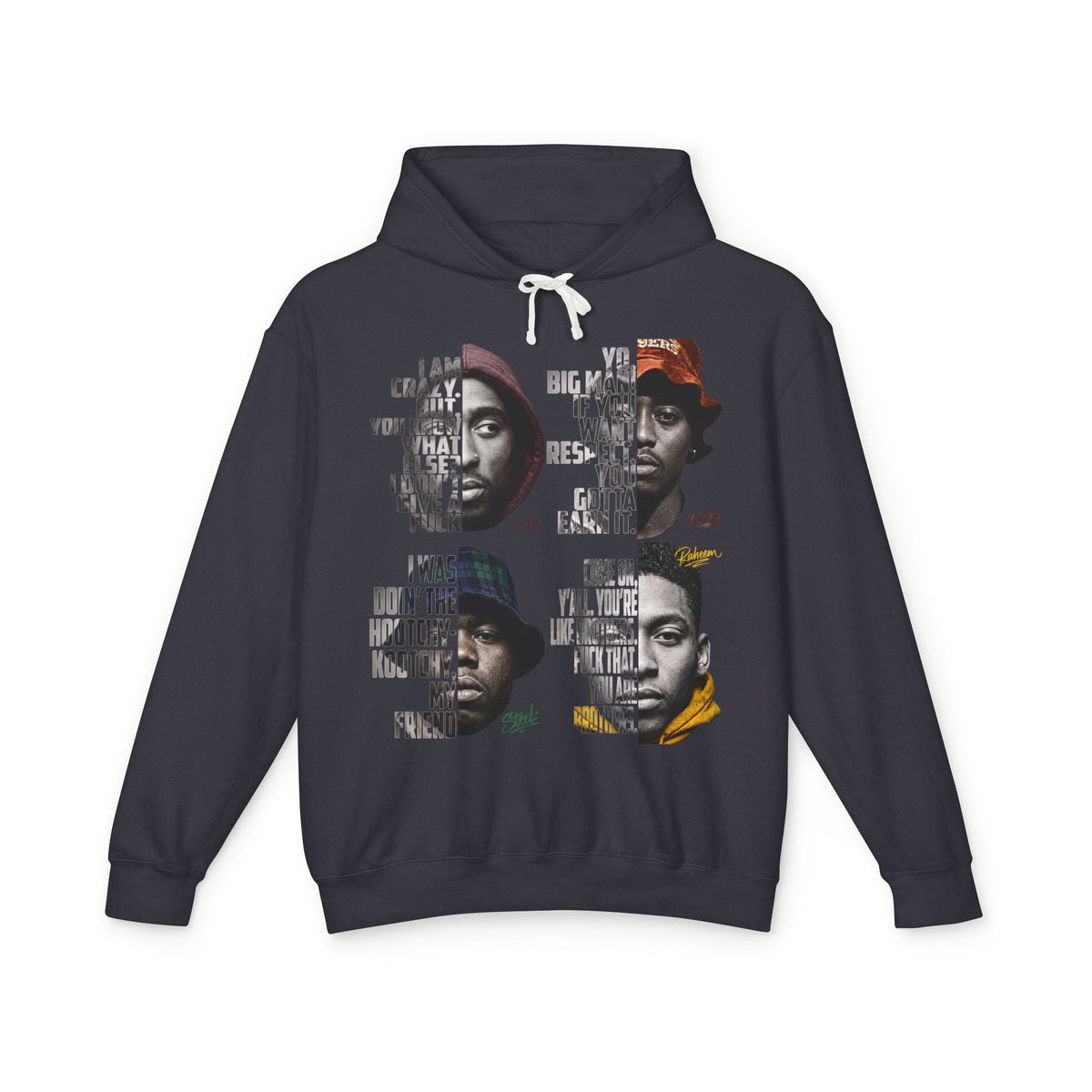 Wrecking Crew "Juice" Movie Legends Graphic Hoodie — Vintage 90s Portraits