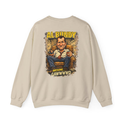 Al Bundy 'Married... Awesome Gawwwwd' Crewneck Sweatshirt
