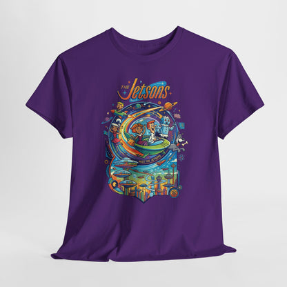 Retro Space Adventure T‑Shirt – Colorful Sci‑Fi Graphic Tee