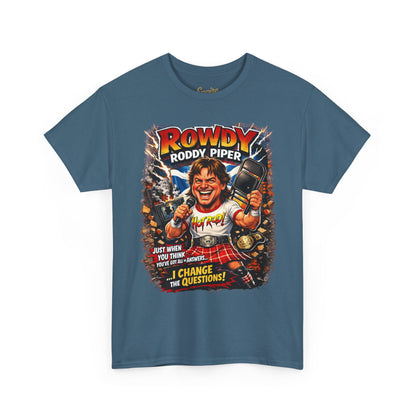 Rowdy Roddy Piper T-Shirt — Retro Wrestling Graphic Tee