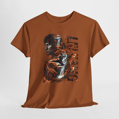 Dragon Portrait T‑Shirt — Li Xiaolong Martial Arts Tribute Tee
