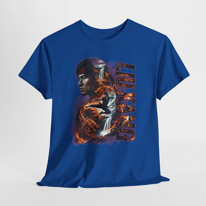 Dragon Portrait T‑Shirt — Li Xiaolong Martial Arts Tribute Tee