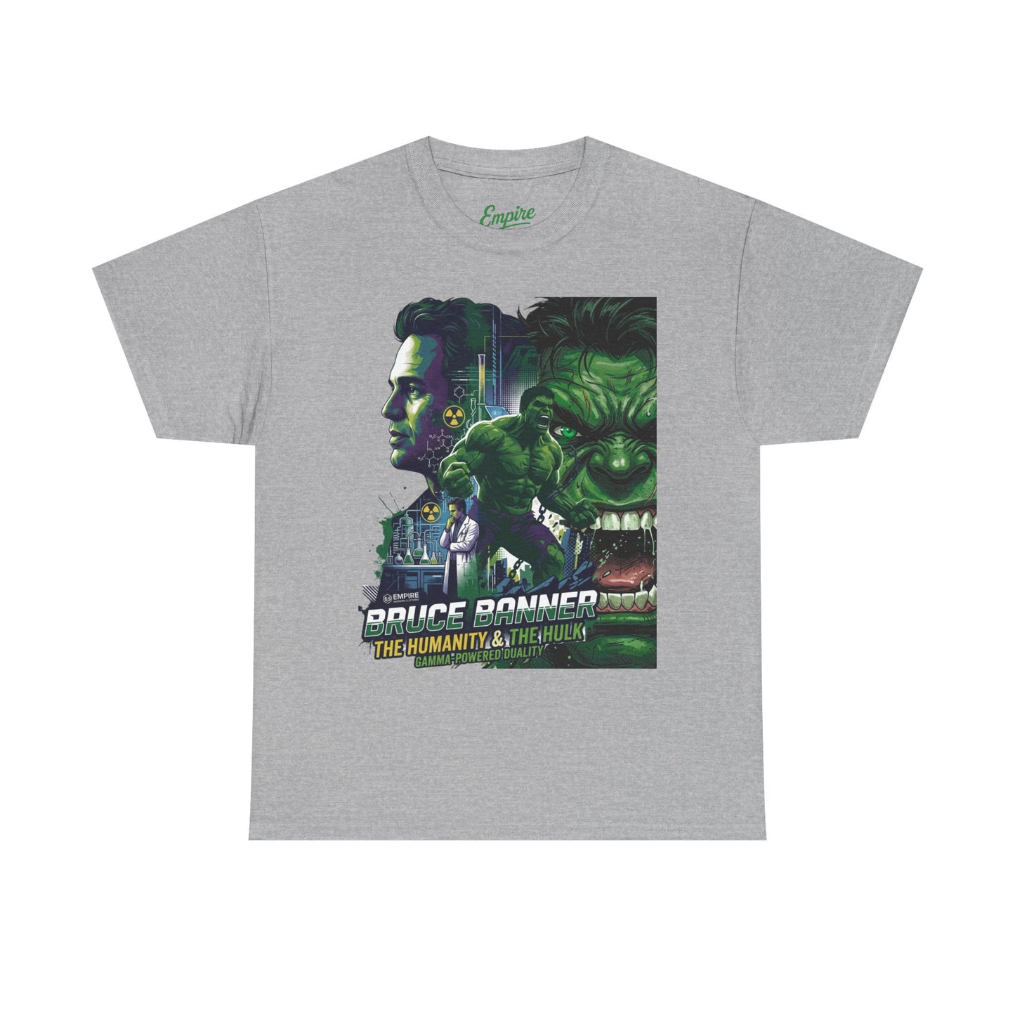 Hulk Comic Movie Poster T-Shirt – 'Bruce Banner' Graphic Tee