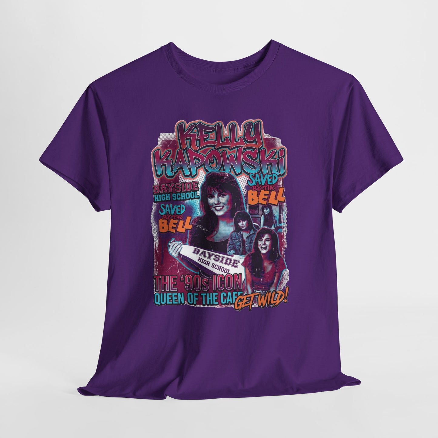 Retro ‘Saved by the Bell’ Kelly Kapowski Graphic Tee — Vintage 90s TV School Spirit T-Shirt