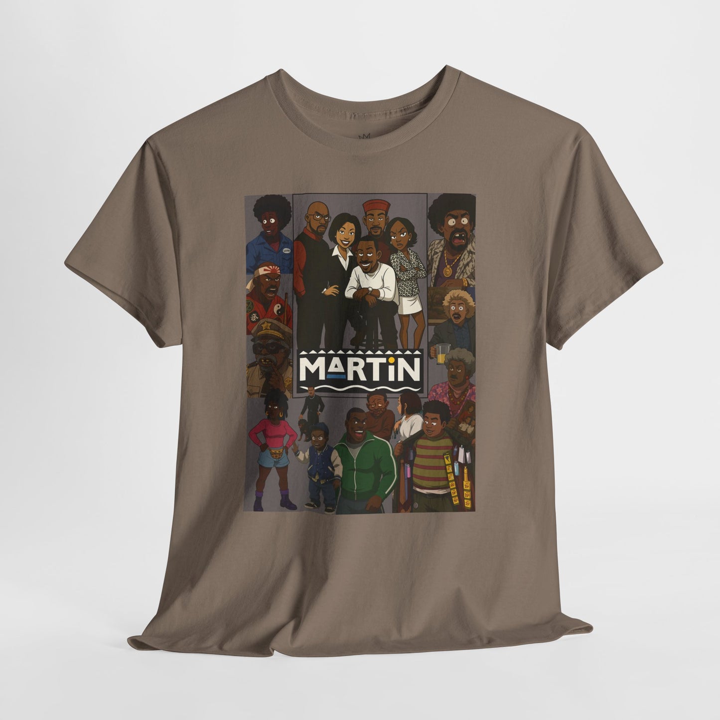 Vintage Martin T-Shirt - Unisex Heavy Cotton Tee for Nostalgic Fans