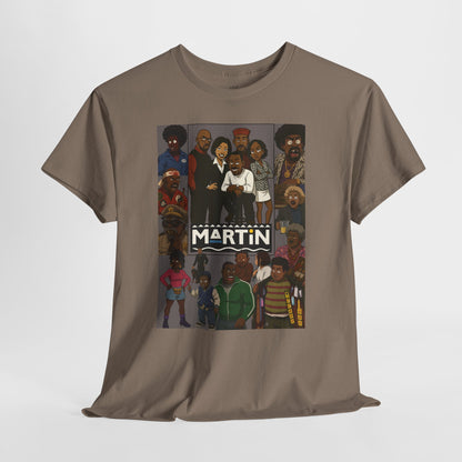 Vintage Martin T-Shirt - Unisex Heavy Cotton Tee for Nostalgic Fans