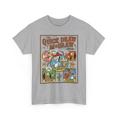 Quick Draw McGraw Retro Cartoon T‑Shirt