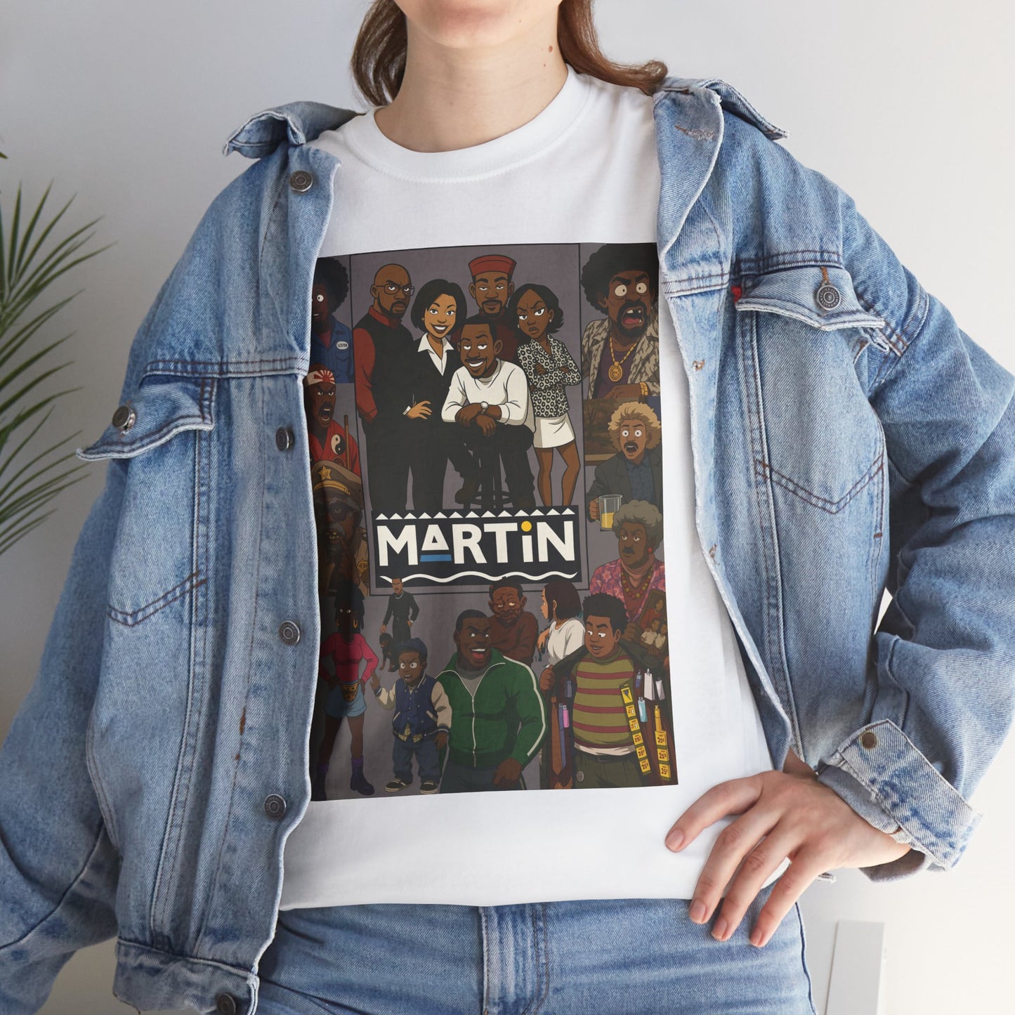 Vintage Martin T-Shirt - Unisex Heavy Cotton Tee for Nostalgic Fans