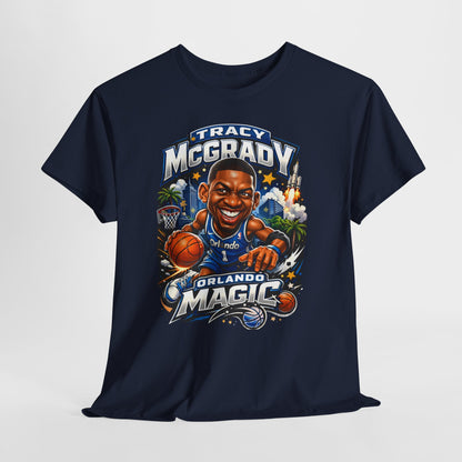 Tracy McGrady Orlando Magic Retro Basketball Tee