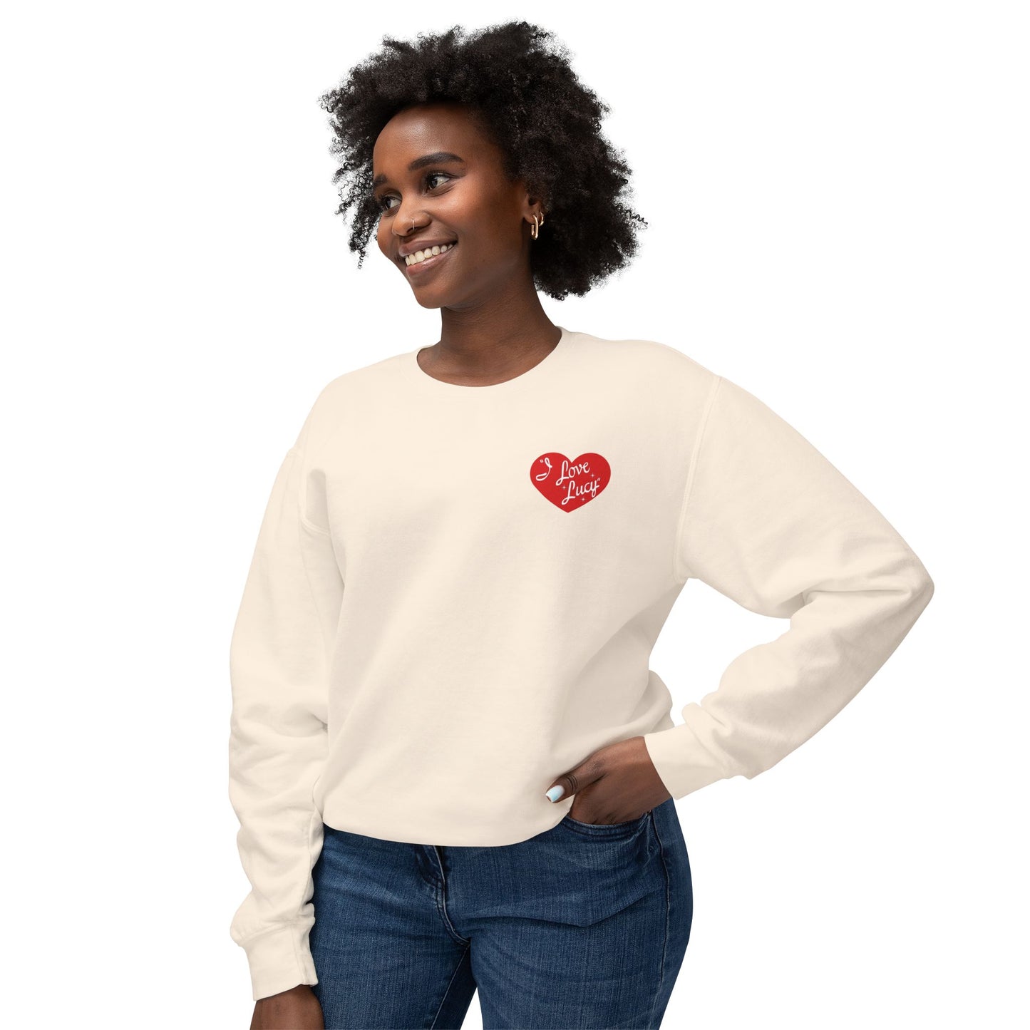 I Love Lucy Vintage Collage Sweatshirt