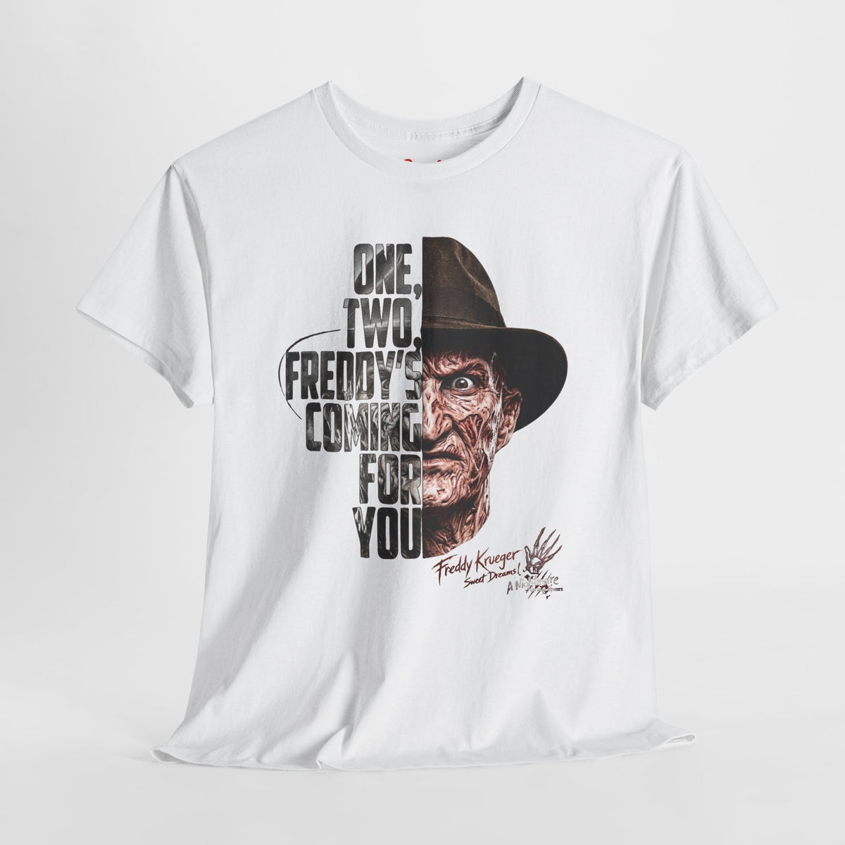 Freddy Krueger 'One, Two... Freddy's Coming For You' Graphic Tee
