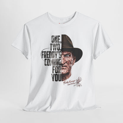 Freddy Krueger 'One, Two... Freddy's Coming For You' Graphic Tee