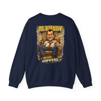 Al Bundy 'Married... Awesome Gawwwwd' Crewneck Sweatshirt