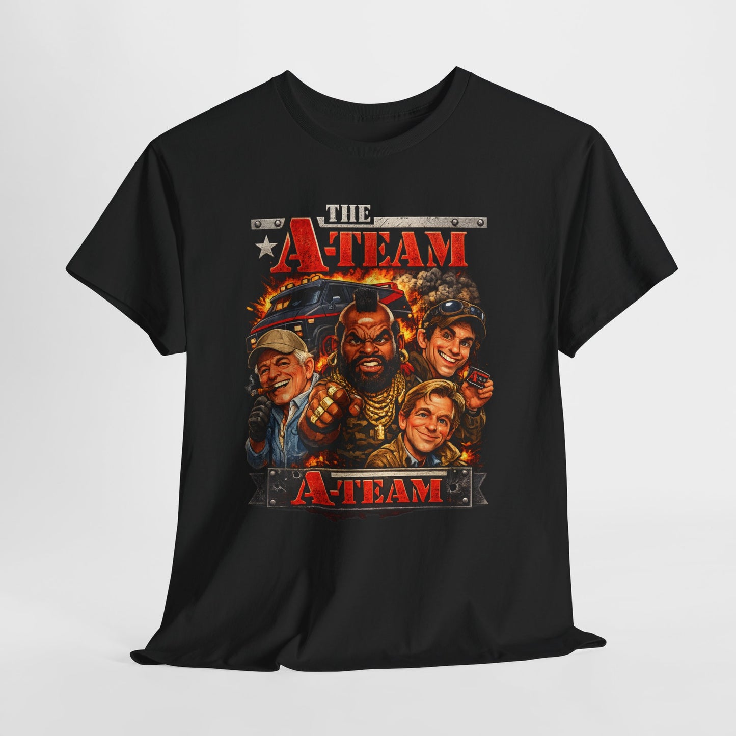 A-Team Retro Cast Graphic Tee