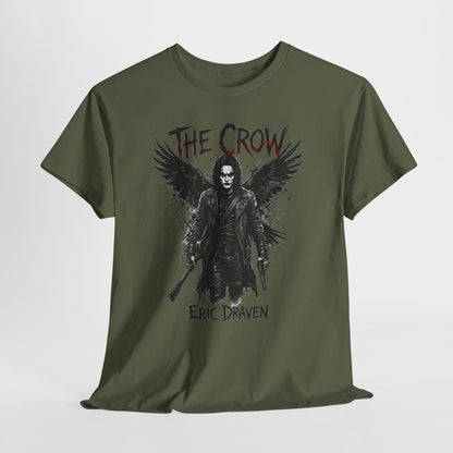The Crow Eric Draven Graphic Tee - Gothic Rock Movie Tribute Shirt