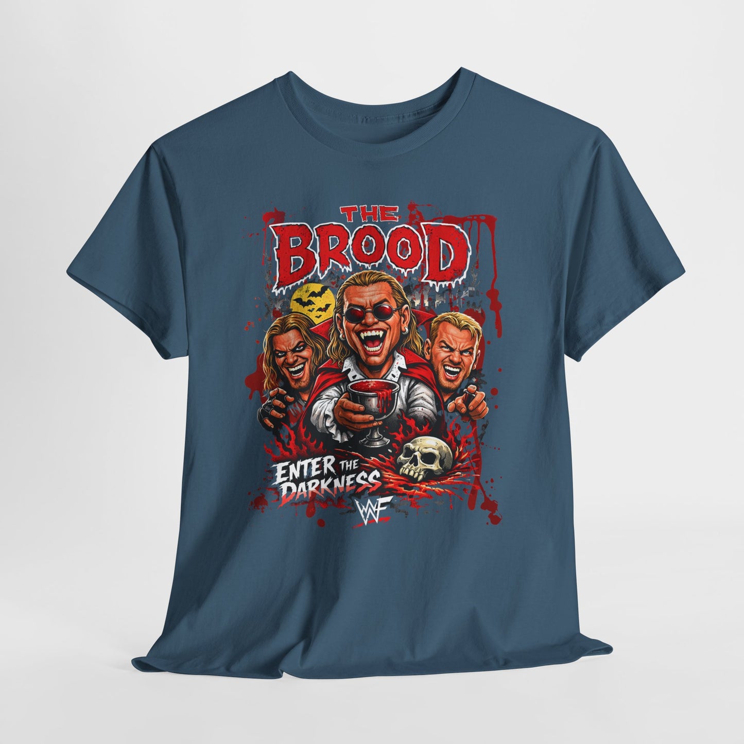 The Brood Horror Band Tee — “Enter the Darkness” Graphic T-Shirt