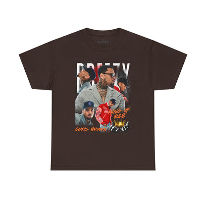 Chris Brown Tribute Unisex Heavy Cotton Tee - Celebrating R&B Style