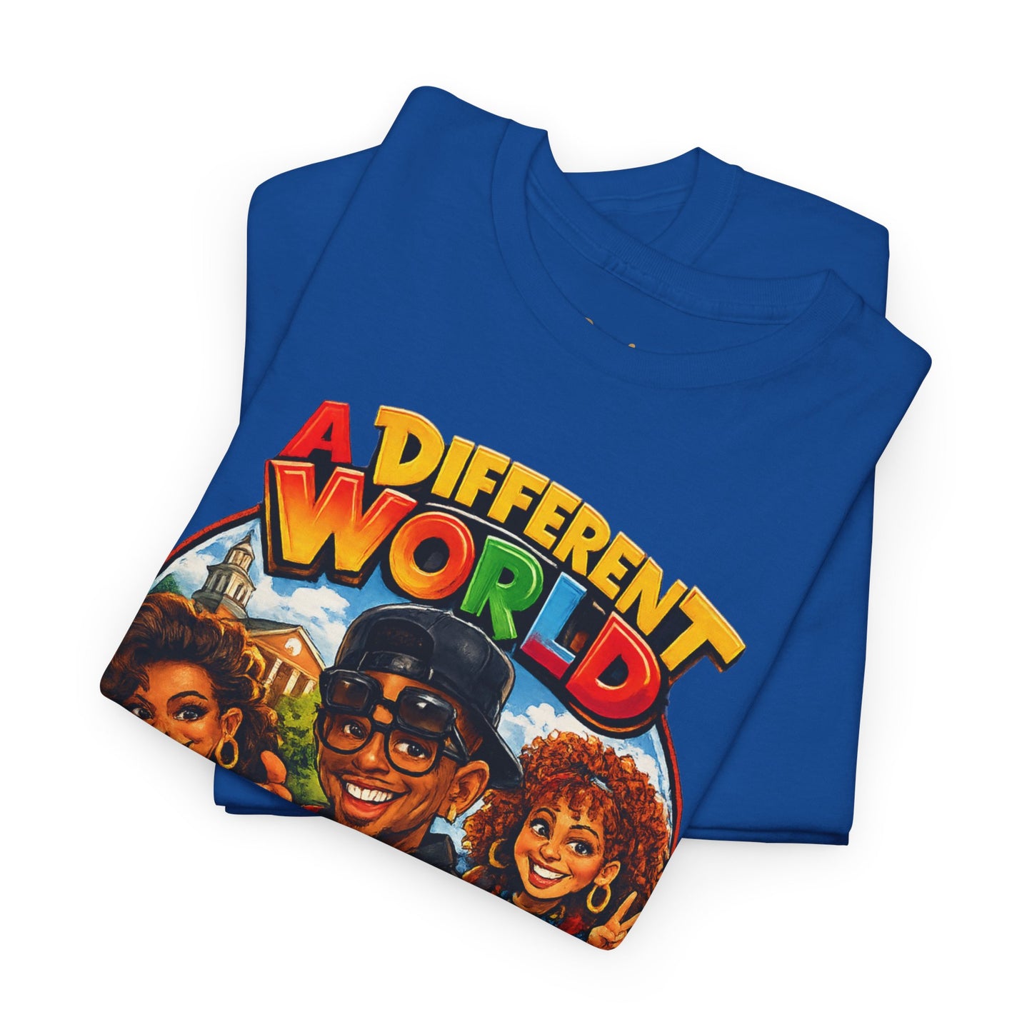 A Different World Cast Graphic Tee — Nostalgic 90s TV Shirt