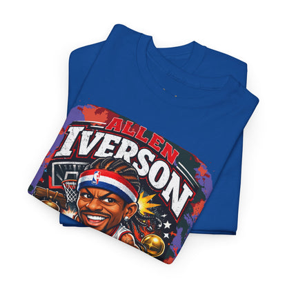 Philly Legend Basketball Tee — Iverson Retro Graphic Shirt