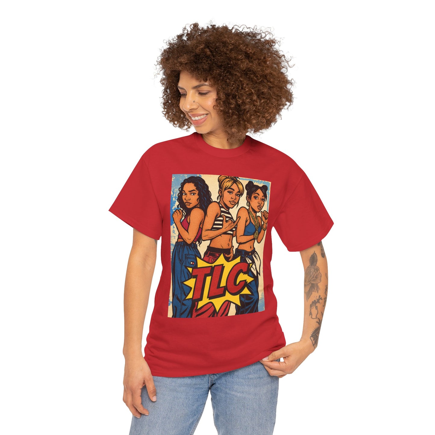 TLC Inspired Retro Graphic Shirt, 90s Nostalgia T-Shirt