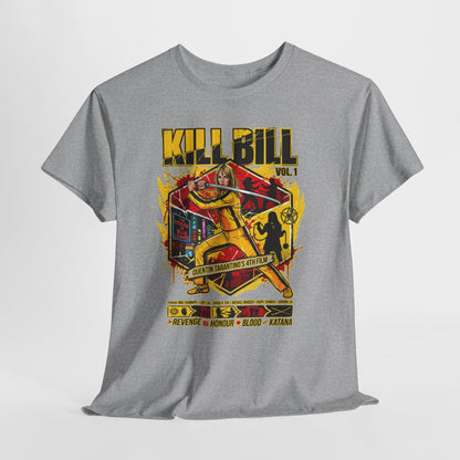 Kill Bill Graphic Tee — Retro Action Movie Poster T-Shirt