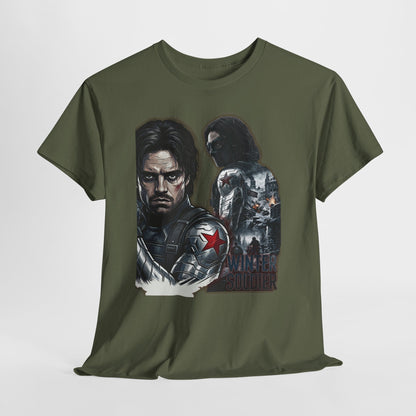 The Winter Soldier - Armored Vigilante Portrait T-Shirt