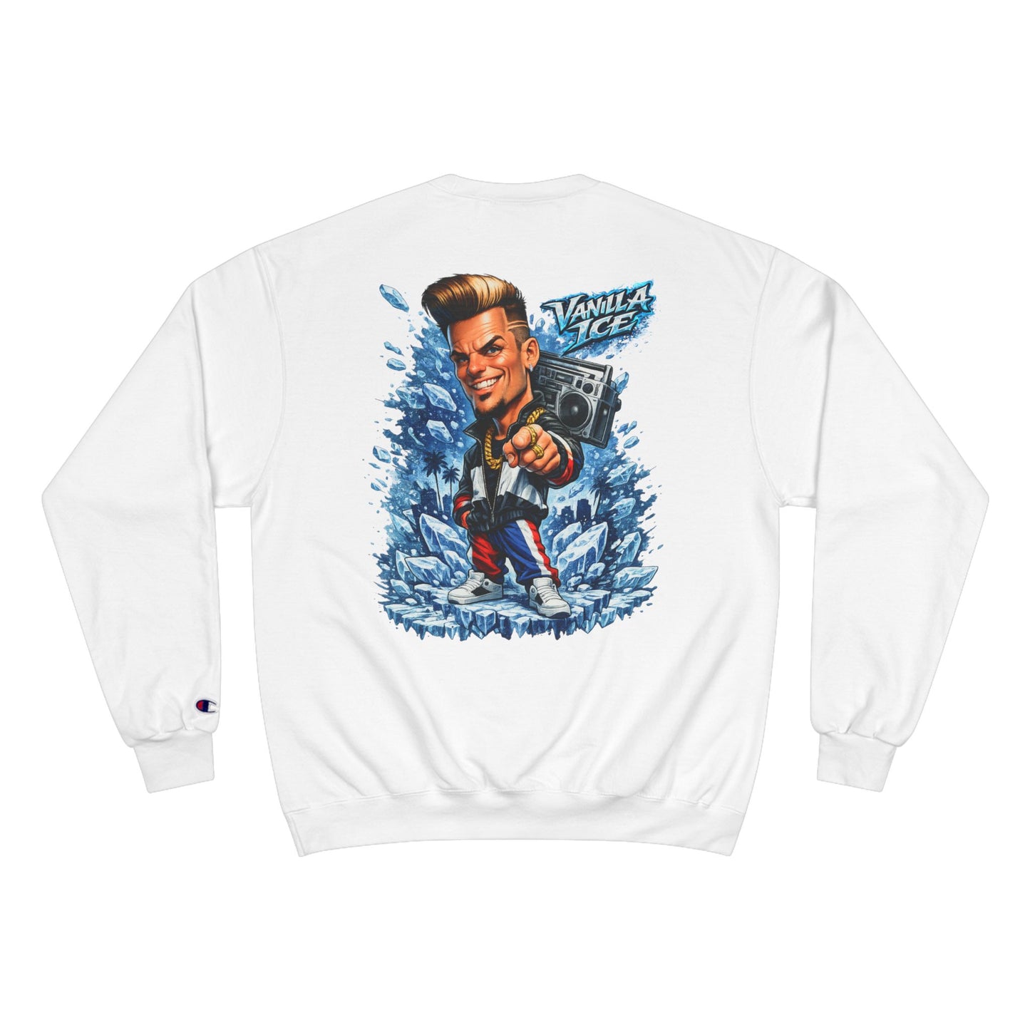 Vanilla Ice Retro Graphic Sweatshirt — Vintage 90s Rap Crewneck