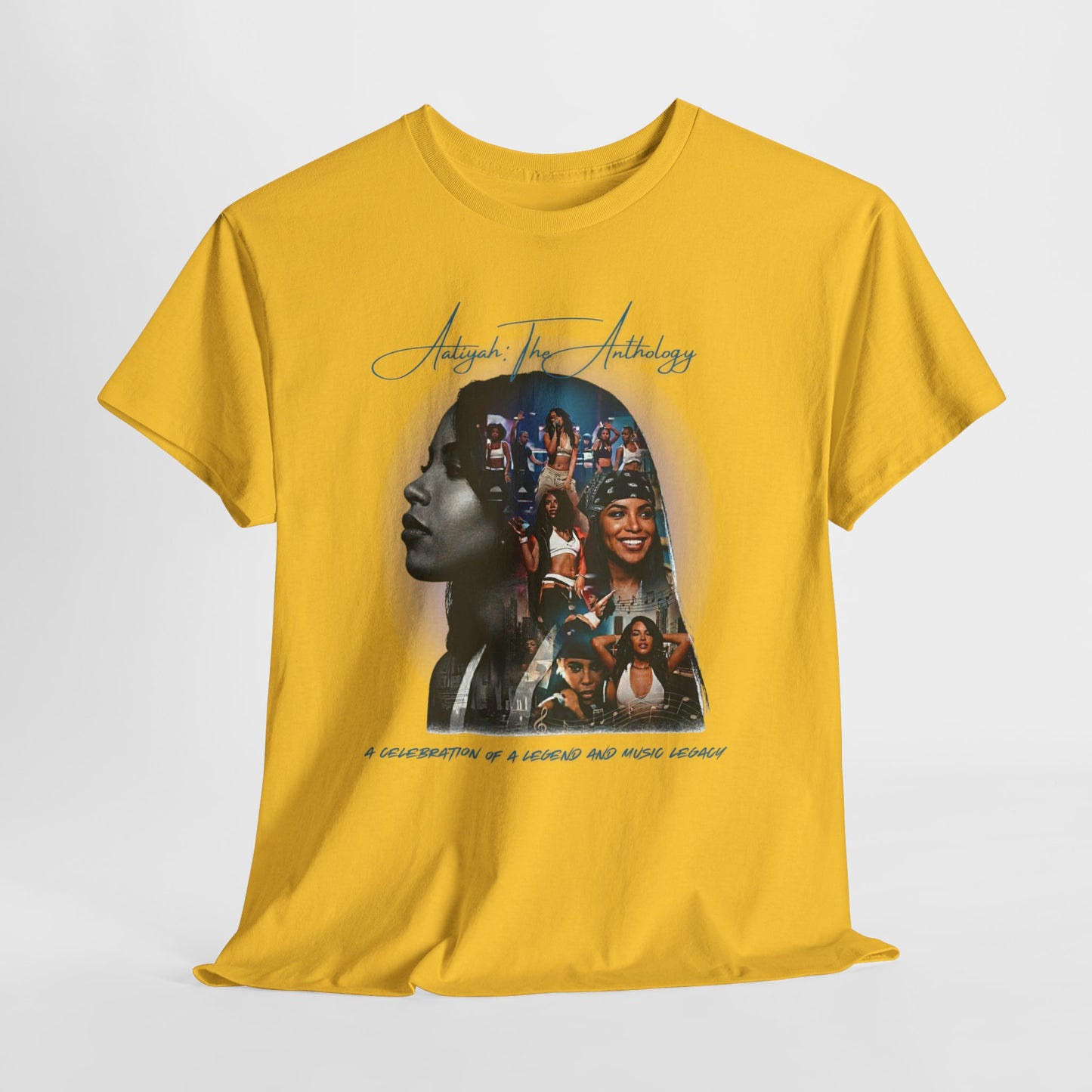 Aaliyah 'Always and Forever' Retro Collage Soul Portrait