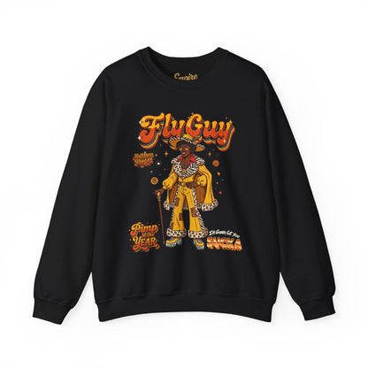 FlyGuy Pimp of the Year Graphic Crewneck Sweatshirt