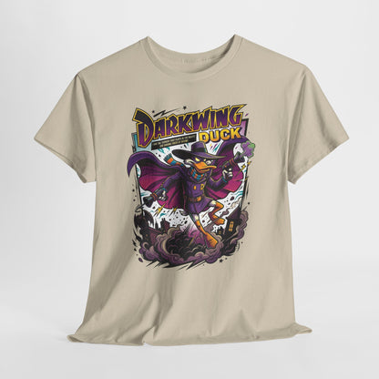 Darkwing Duck Graphic Tee — Retro Cartoon Superhero Shirt
