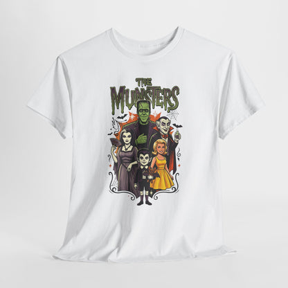 Monster Family Tee — "The Munsters" Retro Halloween Graphic T-Shirt