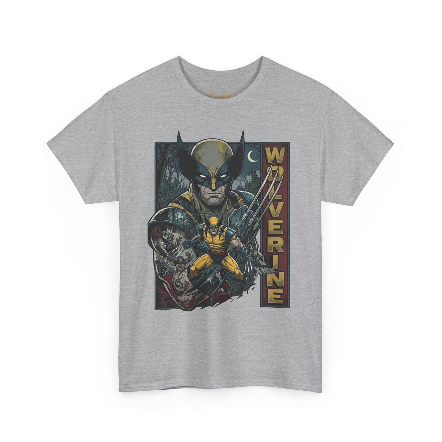 Wolverine Retro Comic Art T-Shirt