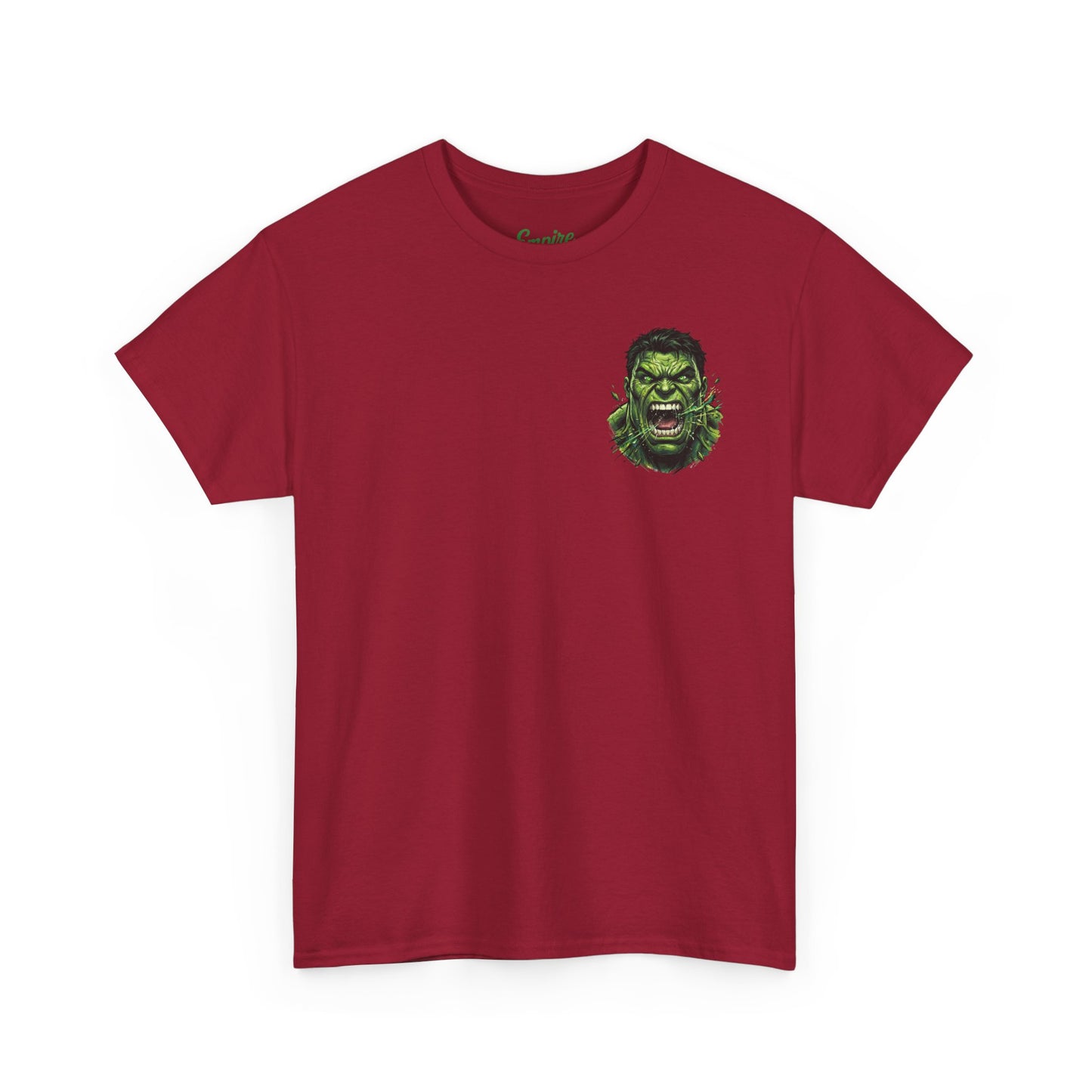 Hulk Graphic Tee — Bruce Banner Movie Poster Back Print