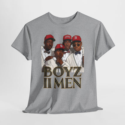 Boyz II Men Classic Portrait Graphic Tee - Retro R&B 90s Style