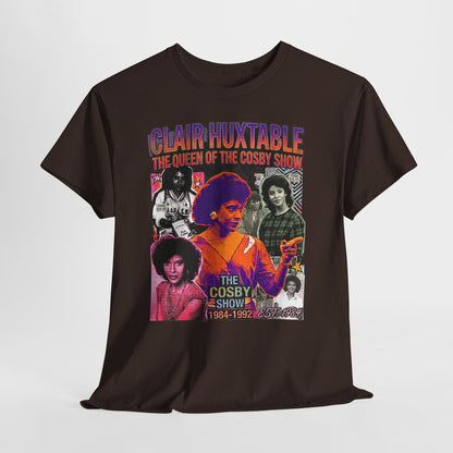 Retro TV Tribute Tee – 'Clair Huxtable: The Queen of The Cosby Show'
