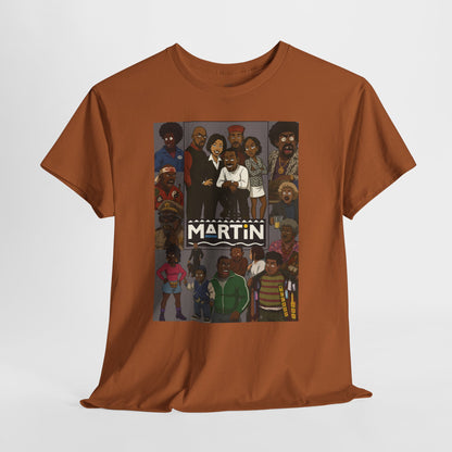 Vintage Martin T-Shirt - Unisex Heavy Cotton Tee for Nostalgic Fans