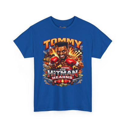 Tommy Hearns Boxing T-Shirt — Hitman Hearns Vintage Fight Graphic Tee