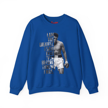 Boxing Champion 'I Am The Greatest' Crewneck Sweatshirt