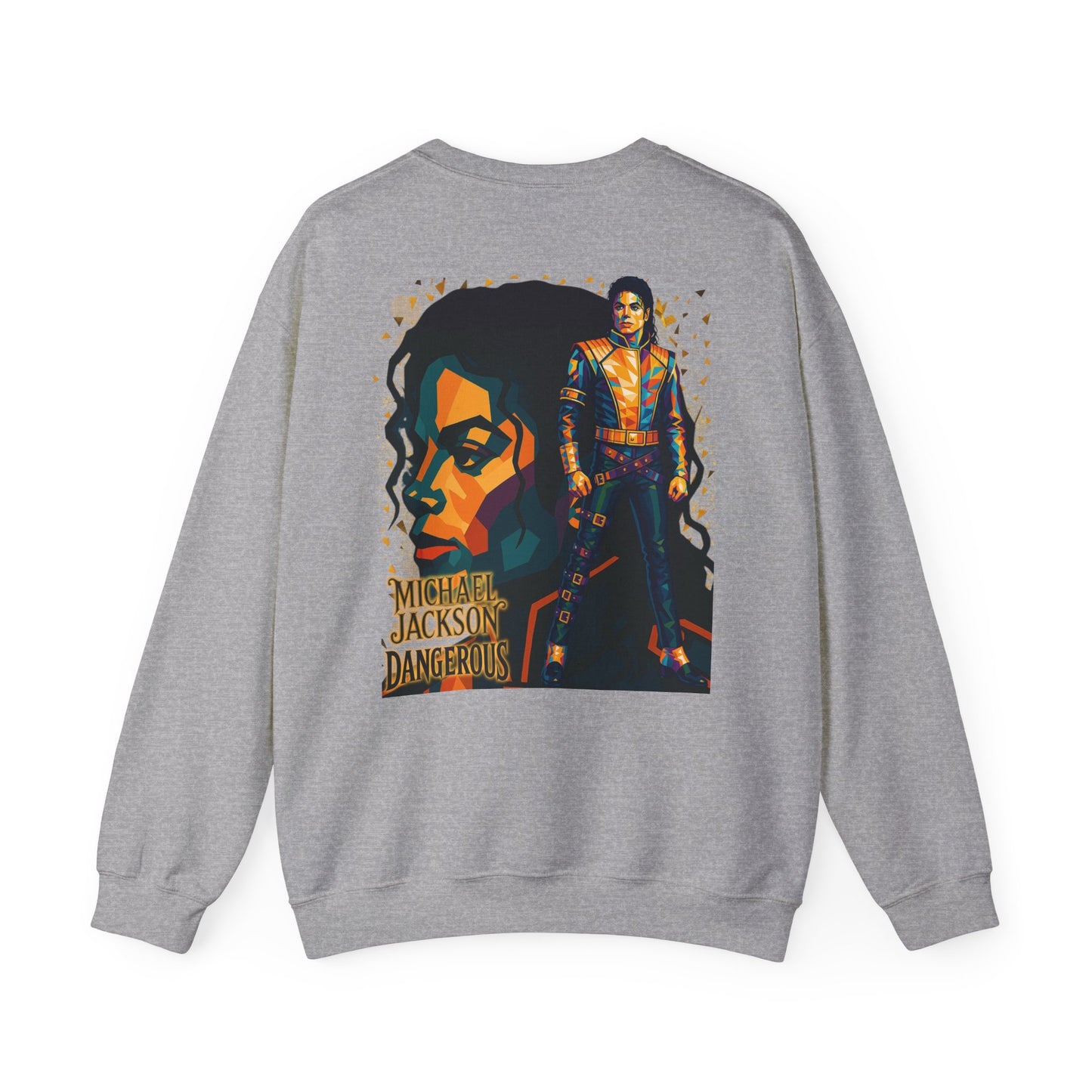 MJ Legacy 'Dangerous' Graphic Crewneck Sweatshirt