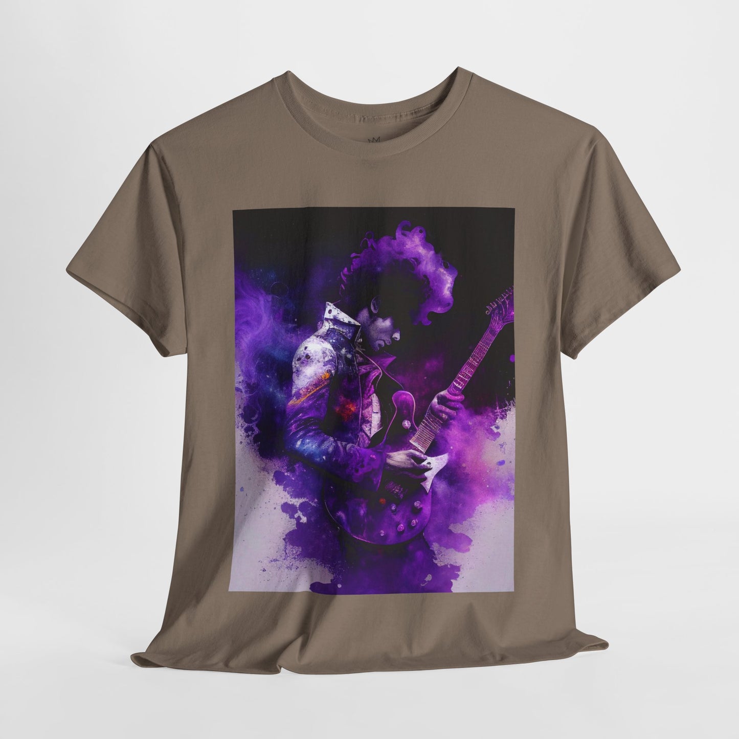 "The Artist" Vibrant Artistic Guitar Tee - Music Lover Gif